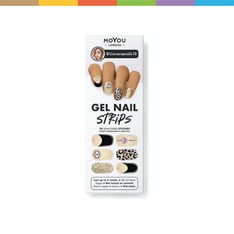 Moyou London Gel Nail Strips Nagellackentferner En 2024