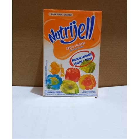 Jual Nutrijell Jelly Powder Nutrijell Buah Nutrijell Coklat