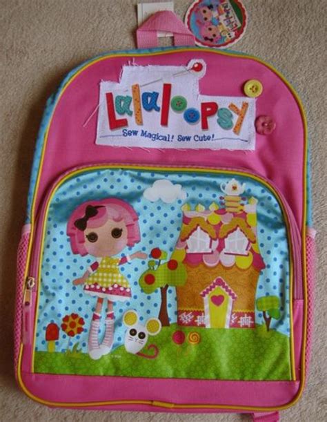 Lalaloopsy Sew Magical 16 Pnk Backpack School Book Bag