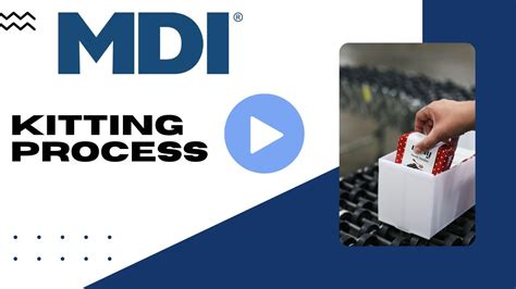 What Is The Kitting Process Mdi Youtube