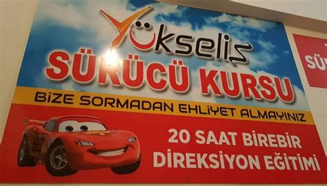 FOTO VİDEO GALERİ Sincan Yükseliş Sürücü Kursu