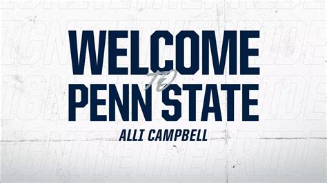 Penn State Lands Notre Dame Transfer Alli Campbell Penn State