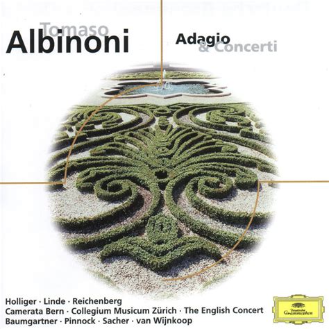 Heinz Holliger Musik T Albinoni Adagio In G Minor