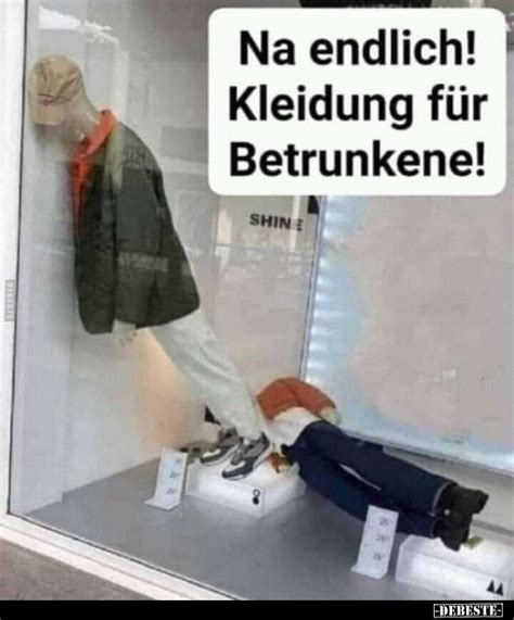 Na endlich Kleidung für Betrunkene DEBESTE de