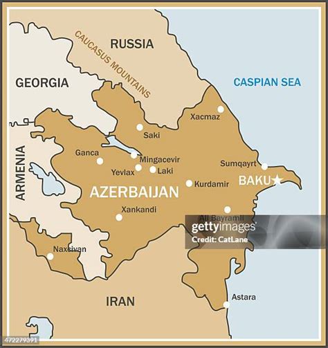 Armenia Azerbaijan Map Photos and Premium High Res Pictures - Getty Images