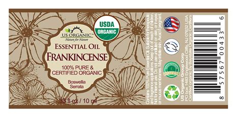 Us Organic 100 Pure Usda Certified Frankincense Essential Oil