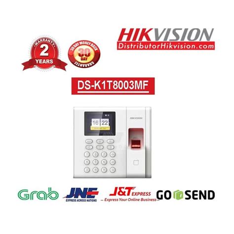 Jual Hikvision Fingerprint Access Control Ds K T Mf Indonesia Shopee