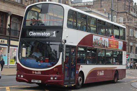 Lothian Buses Volvo B9TL Wright Eclipse Gemini 872 SN57 GNJ A Photo