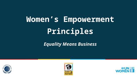 Ppt Womens Empowerment Principles Equality Means Business Dokumen Tips