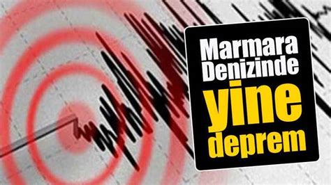 Marmara Denizinde Yine Deprem En Kocaeli