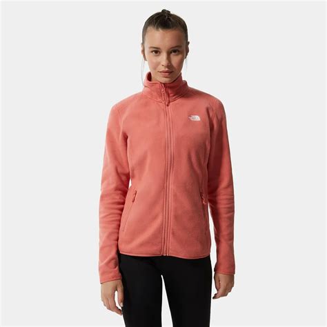 The North Face Women´s Zip Up Fleece The North Face 100 Glacier Pink Dressinn