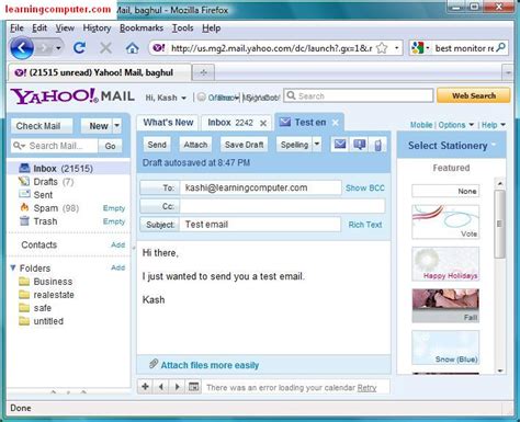 How To Set Up Yahoo Mail And Outlook 2007 It Online Training