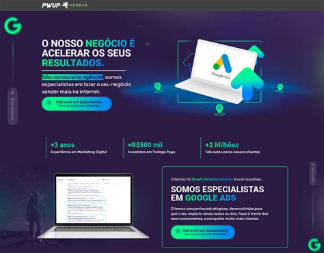 Landing Page Trafego Pago Pagina De Vendas Behance