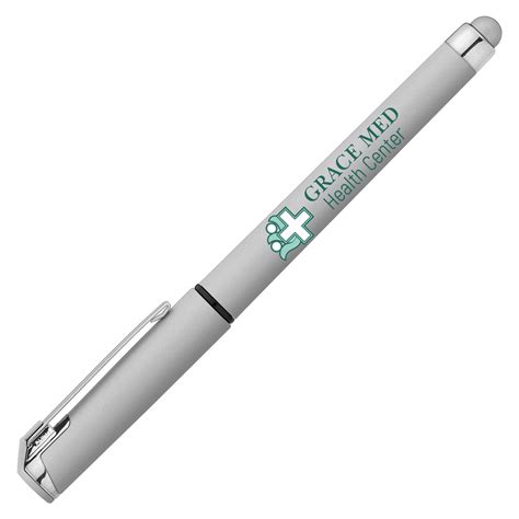 Islander Softy Monochrome Metallic Stylus Gel Pen Colorjet