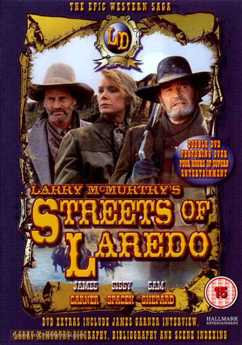 "Streets of Laredo" (1995) British dvd movie cover