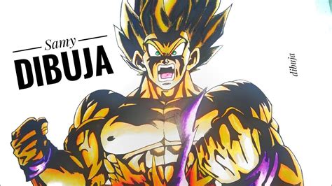 C Mo Dibujar A Goku Super Sayayin Paso A Paso Tutorial Explicado