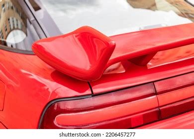 Close Rear Spoiler On Sports Car Stock Photo 2206457277 | Shutterstock