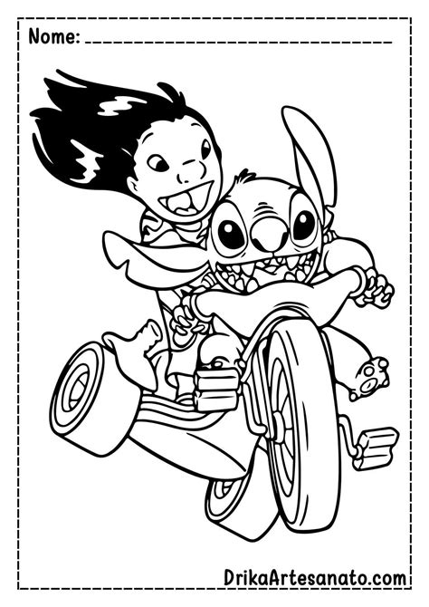 Desenhos Do Lilo E Stitch Para Colorir Gr Tis Em Pdf