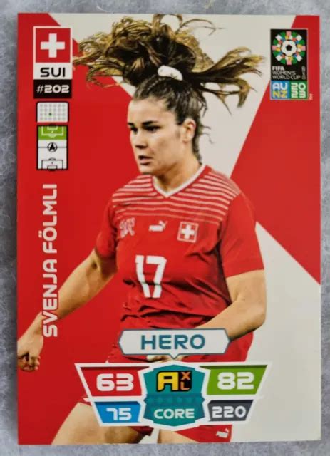 Panini Womens World Cup 2023 Trading Card Svenja Fölmli Eur 045