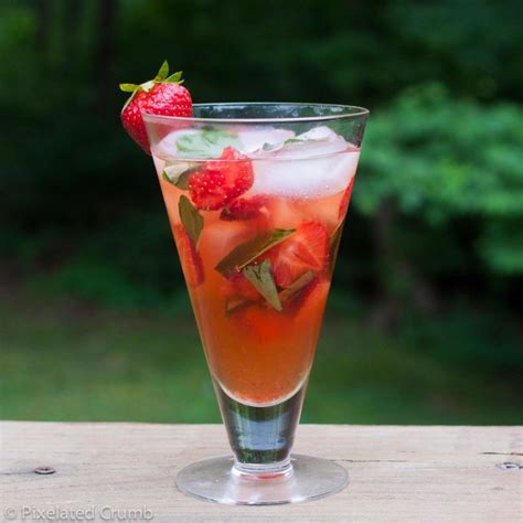 Strawberry Basil Mojito