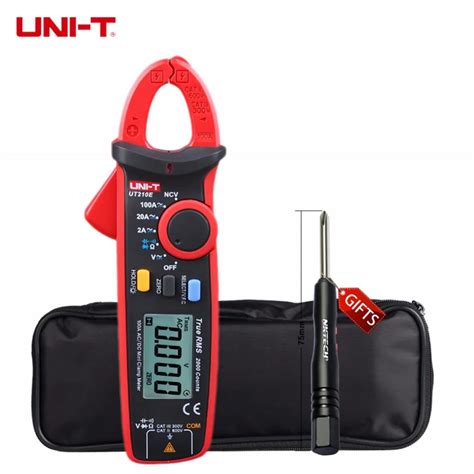 Uni T Ut E True Rms Ac Dc Current Mini Clamp Meters W Capacitance