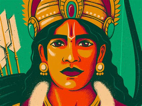 RAMAYANA | LAKSHMANA by Kristina Ooo on Dribbble