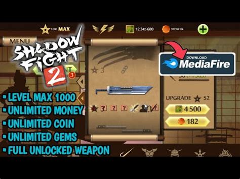 Shadow Fight 2 Mod Versi 2 15 0 Level Max 52 All Weapons Unlocked 2021