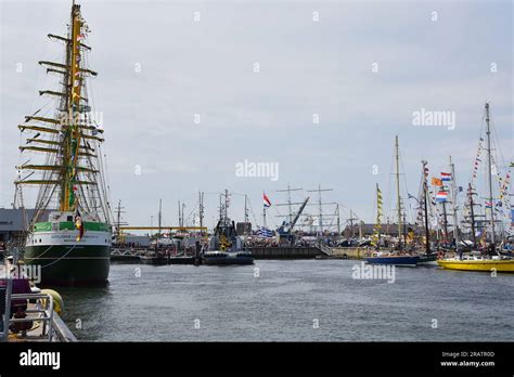 Den Helder Netherlands July 2 2023 Tall Ship Alexander Von Humboldt