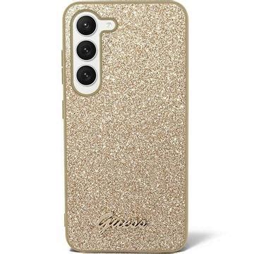 Samsung Galaxy S Guess Glitter Flakes Metal Logo Hybrid Case