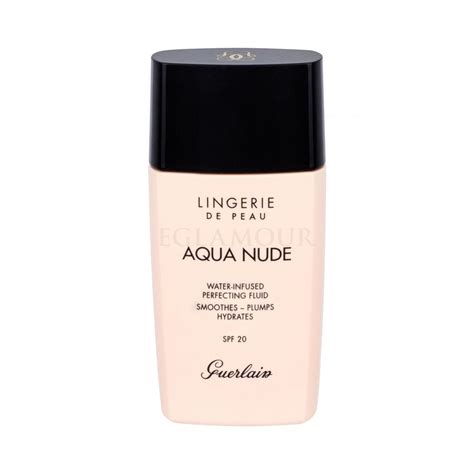 Guerlain Lingerie De Peau Aqua Nude SPF20 Podkład dla kobiet 30 ml