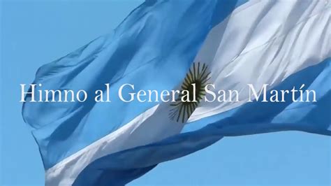 Himno Al General San Mart N Interpretado Por Cristian Tapia Voz Y