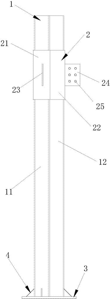 一种新型L型建筑立柱的制作方法