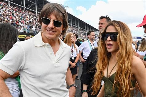 Las imágenes de Shakira junto a Tom Cruise que revolucionan las redes