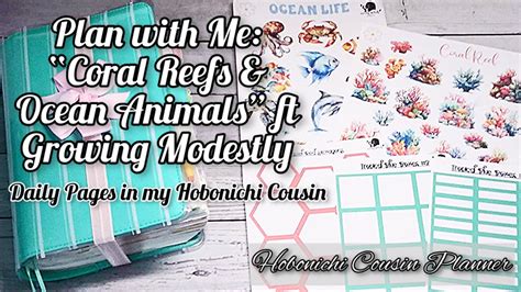 Plan With Me August Th Hobonichi Cousin Daily Pages