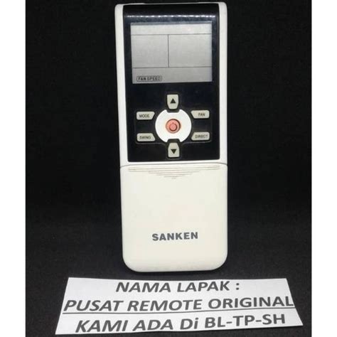 Jual Remote Remot Ac Sanken R Bgce Original Asli Di Lapak Lylycaca