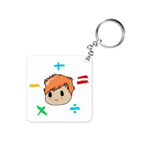 Ed Sheeran Keychain The Album Math At ₹ 199 00 Keychains Id