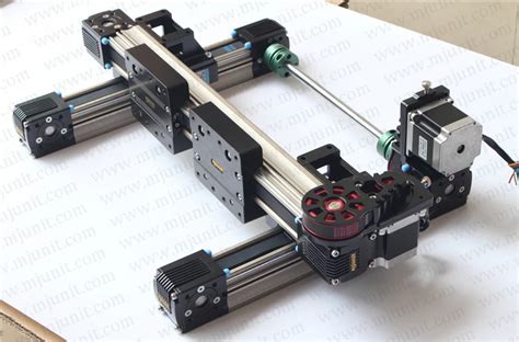 Cross Slide Belt Slide Cnc Precision Linear Stepping Motor With Belt