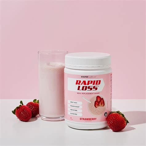 Strawberry Weight Loss Shake And Meal Replacement Shake 575g Rapid Loss