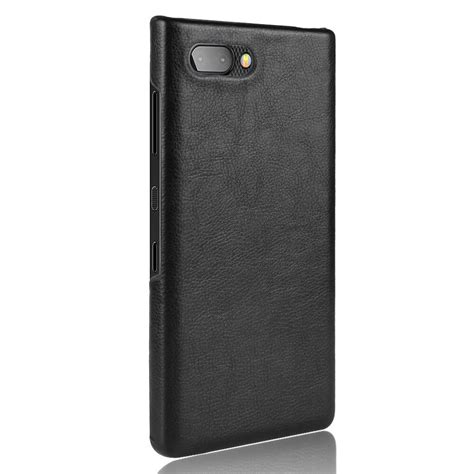 For Blackberry Key Keyone Priv Vintage Pu Leather Hard Back Cover Case