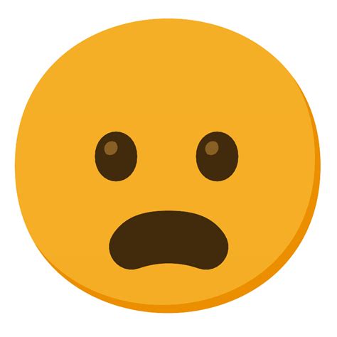 Frowning Face With Open Mouth Vector Svg Icon Svg Repo