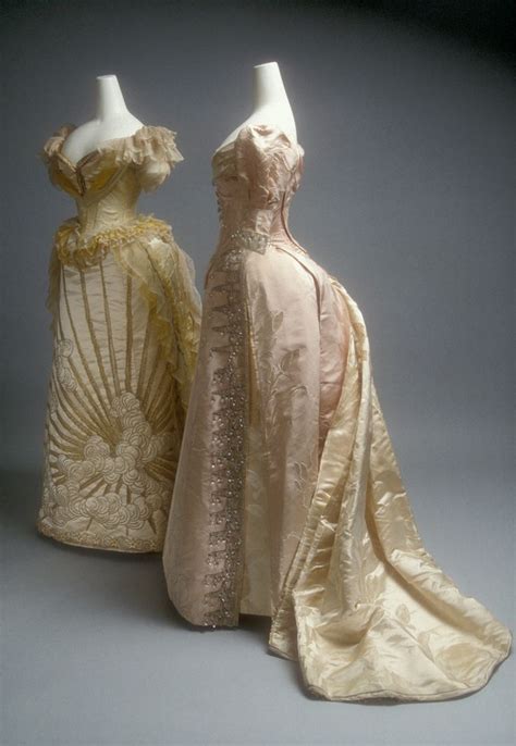 Ball Gowns C 1892 By Jean Philippe Worth Metropolitan Museum Of Art