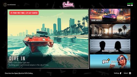 GTA VI UI & Start Menu Concept based on the recent leaks (made by u