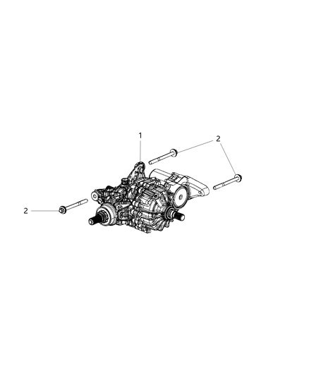 Axle Mounting Rear 2020 Jeep Compass