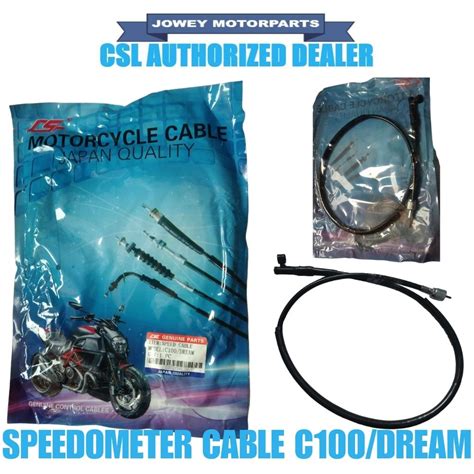 CSL SPEEDOMETER CABLE C100 DREAM JAPAN QUALITY Shopee Philippines