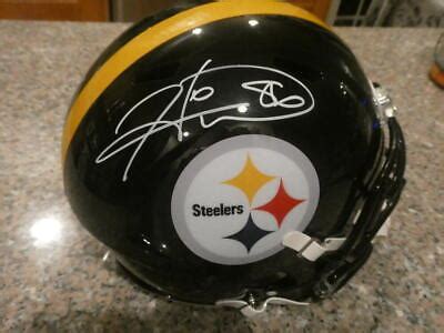 Hines Ward Pittsburgh Steelers Signed Full Size Fs Helmet Jsa Ebay