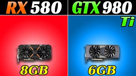 Rx 580 Vs Gtx 980 Ti 1080p And 1440p Gaming Benchmarks Youtube