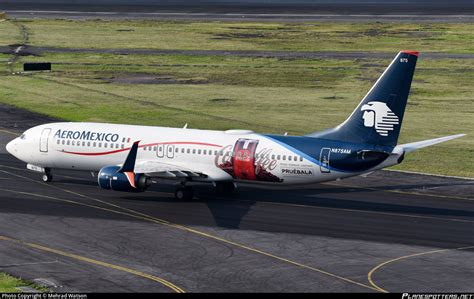 N875AM Aeroméxico Boeing 737 852 WL Photo by Mehrad Watson ID