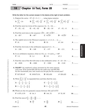 Glencoe Precalculus Chapter 4 Answer Key