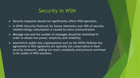 Security And Performance Trade Off In Wireless Sensor Network Ppt