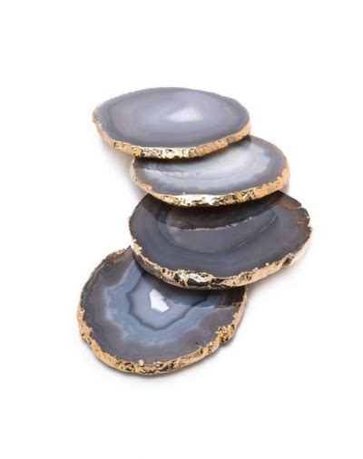 RABLABS Natural Agate Coasters | LadyLUX - Online Luxury Lifestyle, Technology and Fashion Magazine